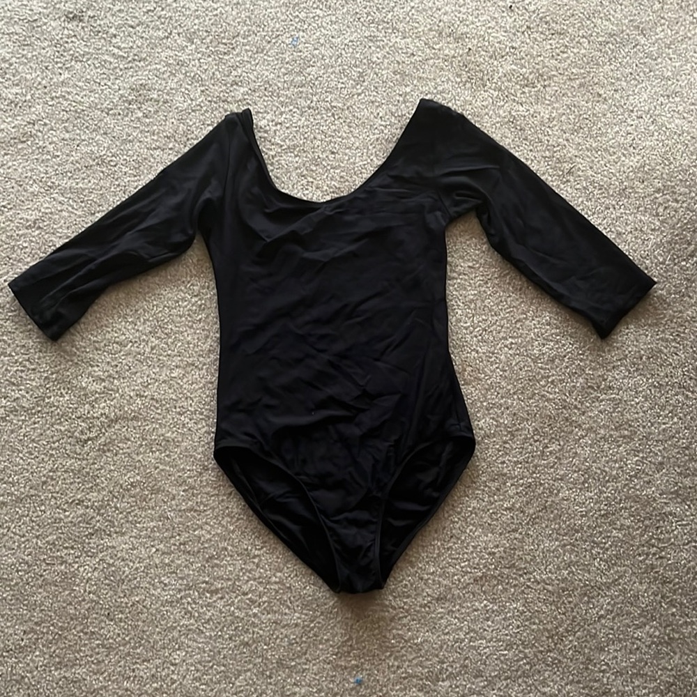 Black Wear Moi ballet bodysuit Size Small